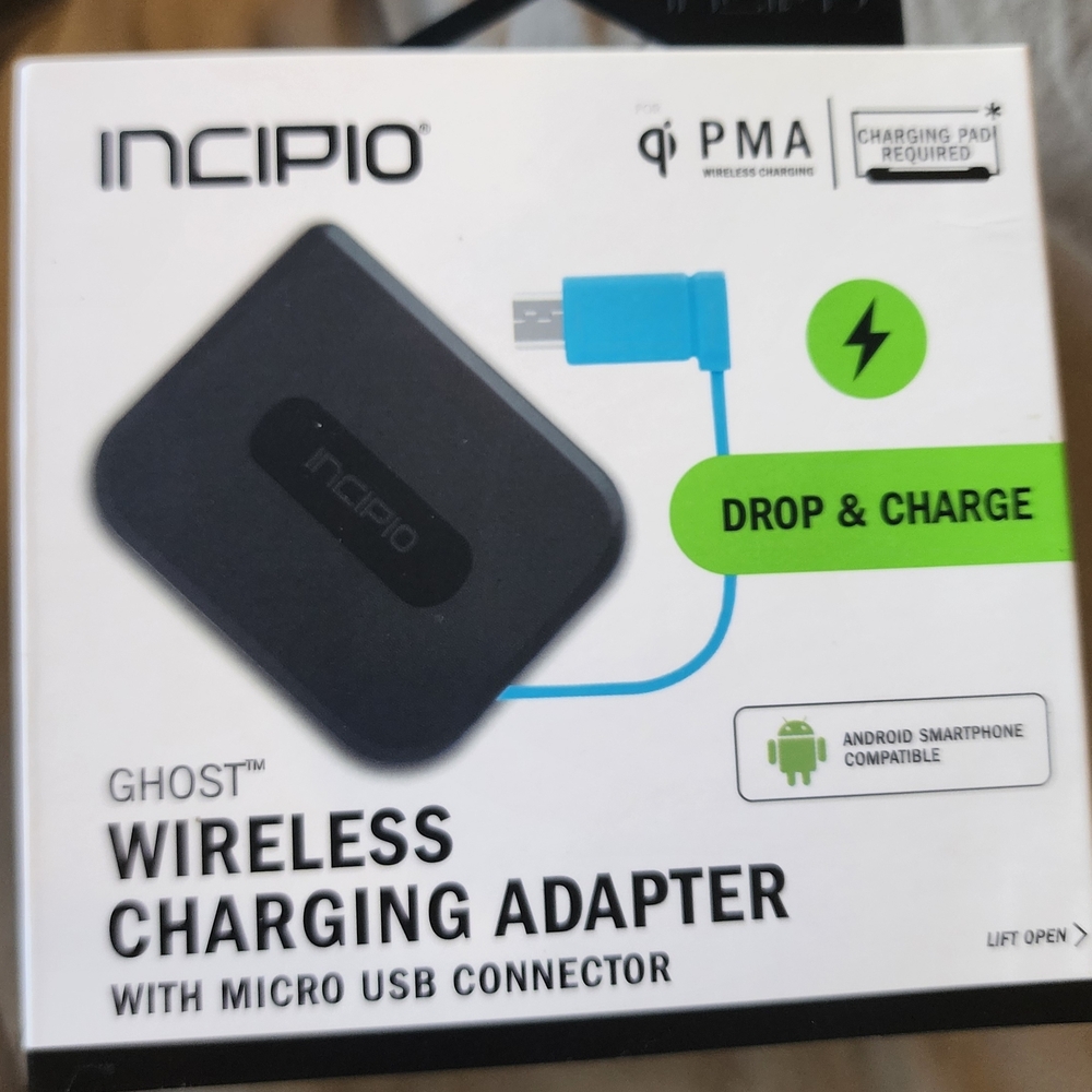 Incipio Ghost Wireless Charging Adapter - Black